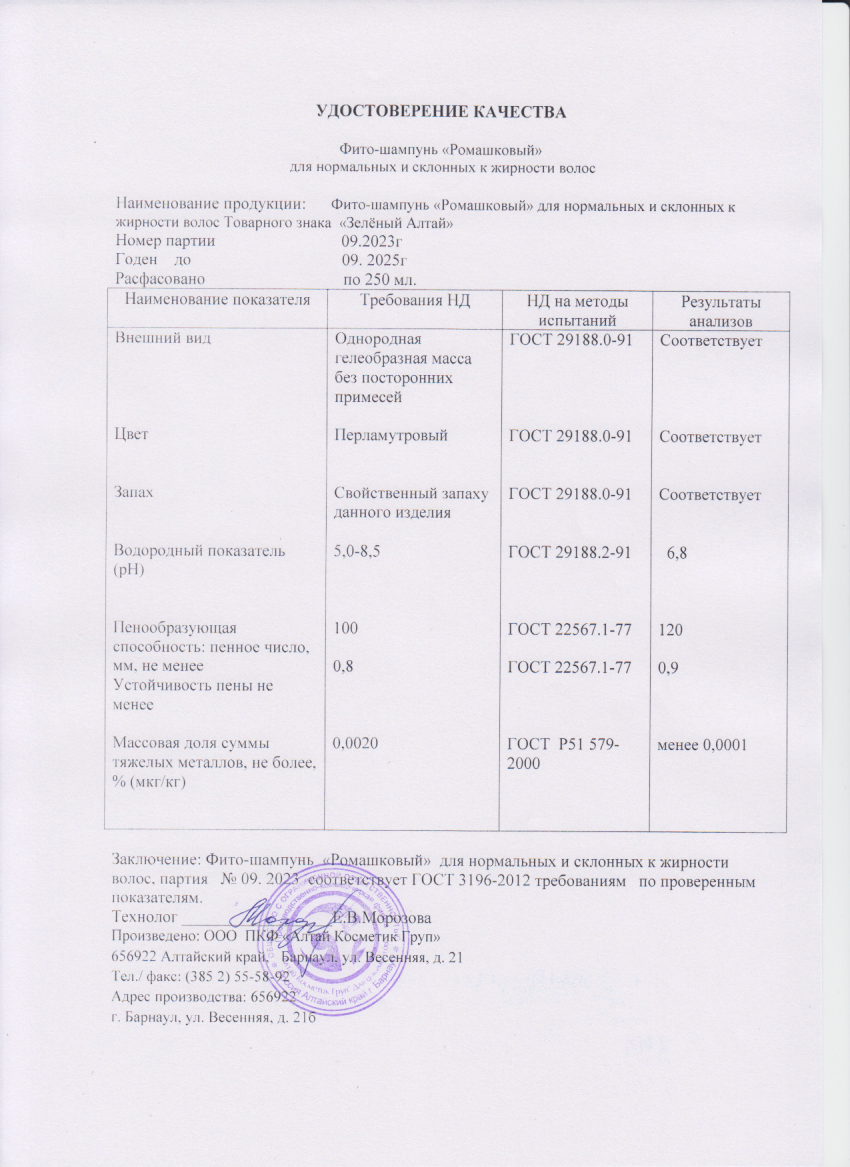 Паспорт №092023